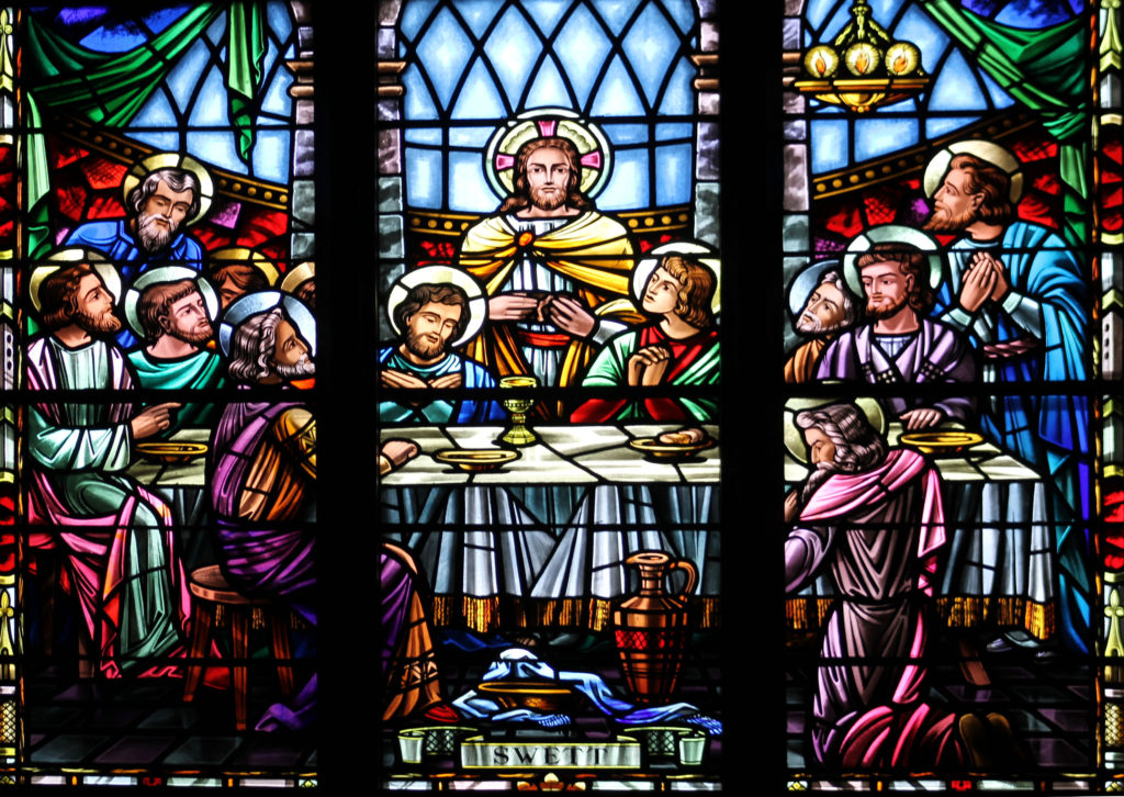 Window History — The Last Supper | St. John's Episcopal Church