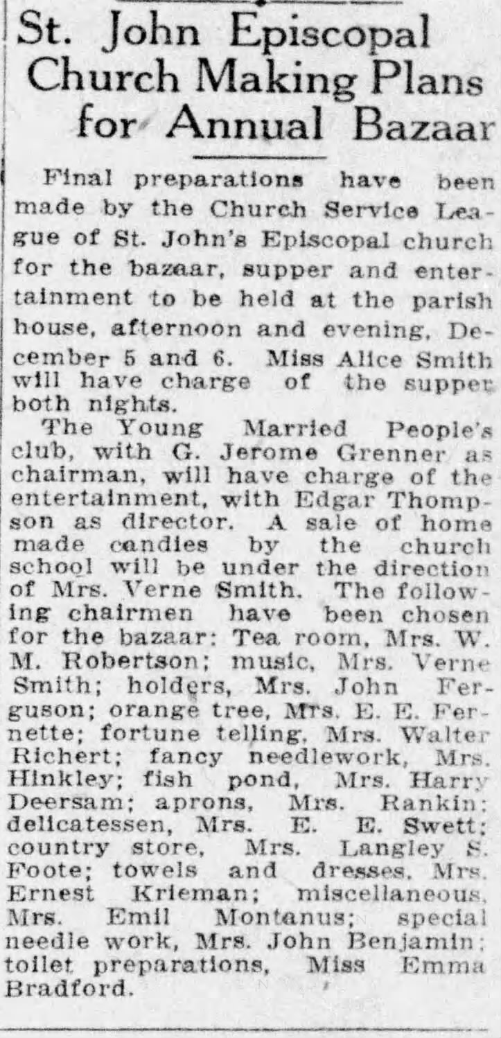 4_Nov_1923_Annual_Bazaar